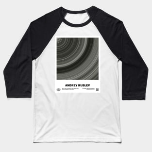 minimal_Andrey Rublev Abstract Circular Art Movie Baseball T-Shirt